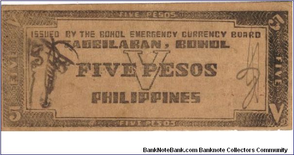 Banknote from Philippines year 1942