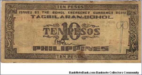 Banknote from Philippines year 1942