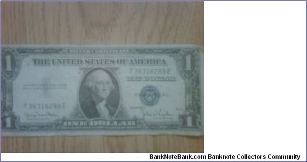 United States 1 Dollar (silver certificate) Banknote