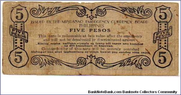 Banknote from Philippines year 1943