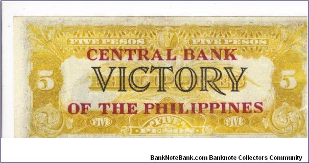 Banknote from Philippines year 1949