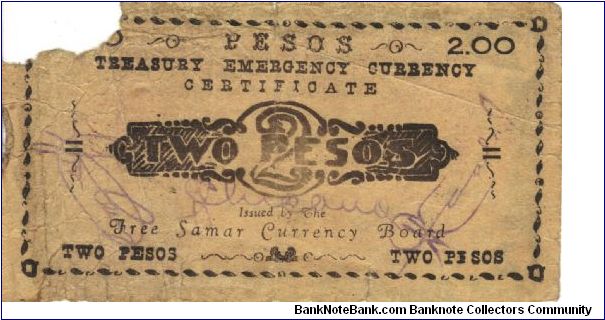 Banknote from Philippines year 1943