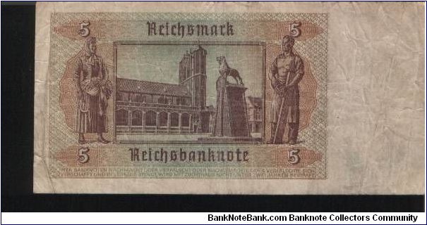 Banknote from Germany year 1942