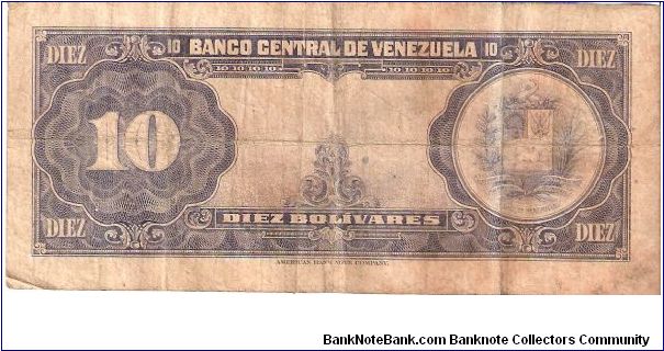Banknote from Venezuela year 1945