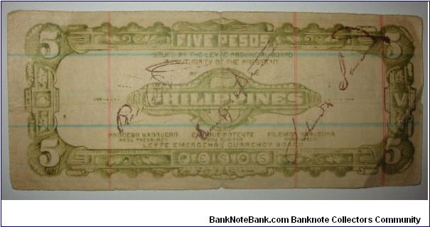 Banknote from Philippines year 1943