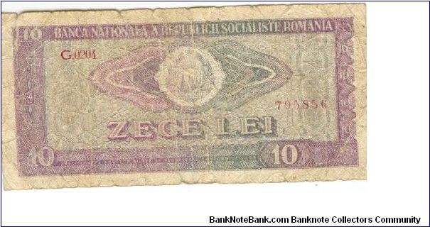10 ZECE LEI Banknote