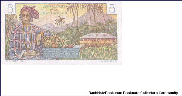 Banknote from West African States year 1964