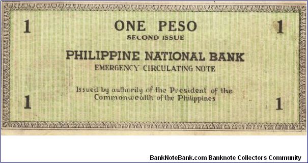 Banknote from Philippines year 1941