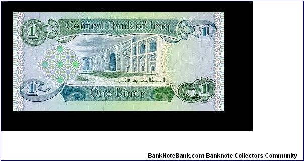 Banknote from Iraq year 1984