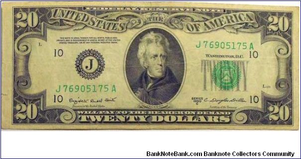 Twenty Dollars Banknote