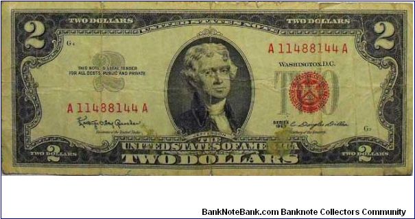 Two Dollars Banknote