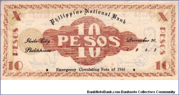 Banknote from Philippines year 1942