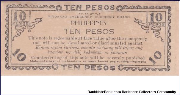 Banknote from Philippines year 1944