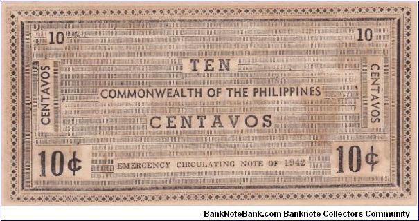 Banknote from Philippines year 1942