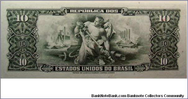 Banknote from Brazil year 1967