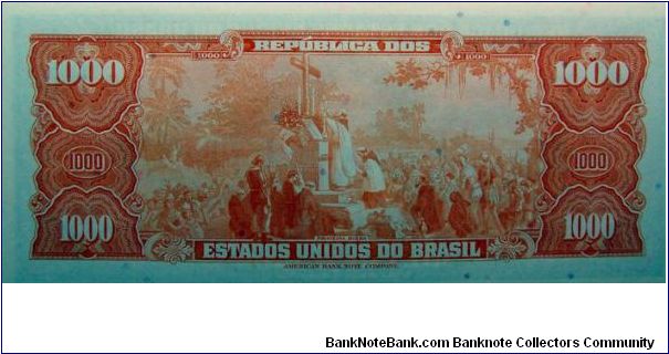 Banknote from Brazil year 1966