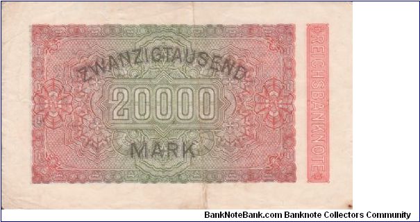 Germany 20 000 mark 1923 (1) Banknote