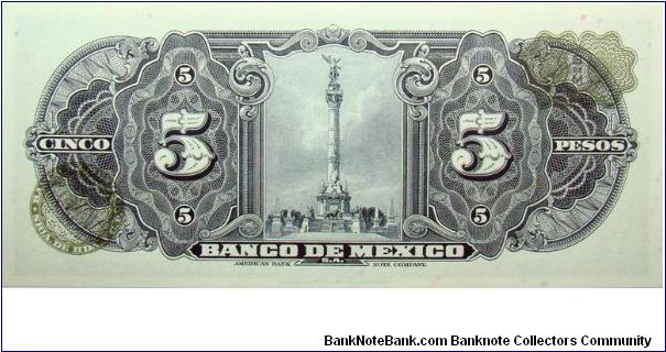 Banknote from Mexico year 1961