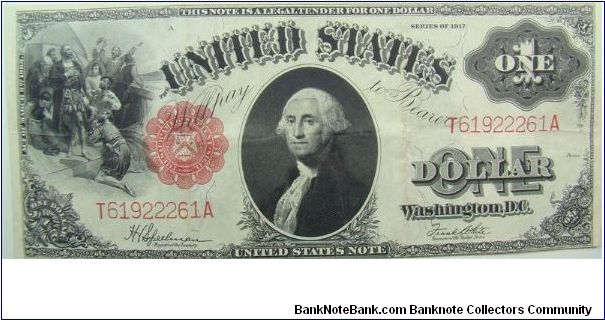 1 U.S. Dollar
Speelman/White Banknote