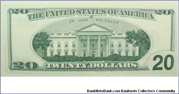 Banknote from USA year 2001