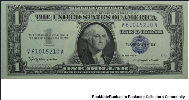 $1 Silver Certificate
Granahan/Dillon Banknote