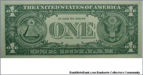 Banknote from USA year 1957