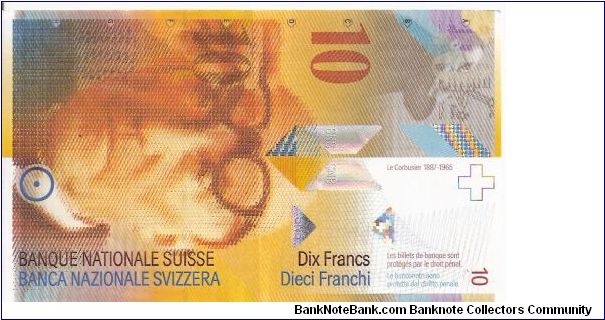 10 francs; 2006 Banknote