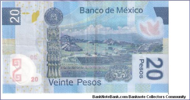 Banknote from Mexico year 2007