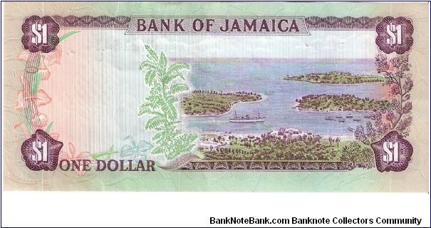 Banknote from Jamaica year 1970