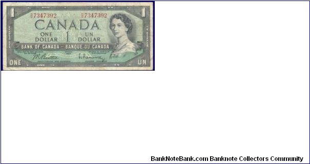1 dollar issued 1954 Banknote