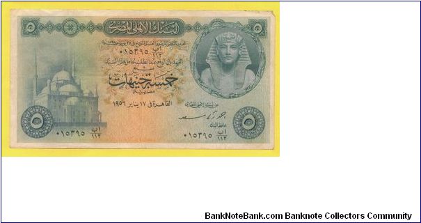 Old Egypt note 
End price :20$
Accept payment by:
1- Monybookers
2- Western Union
3- By registered air_ mail

Thanks Banknote