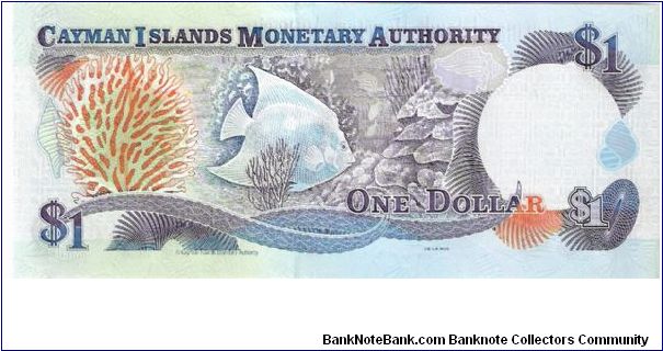 Banknote from Cayman Islands year 2001