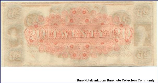 Banknote from USA year 1840