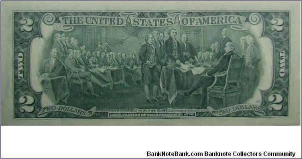 Banknote from USA year 1976