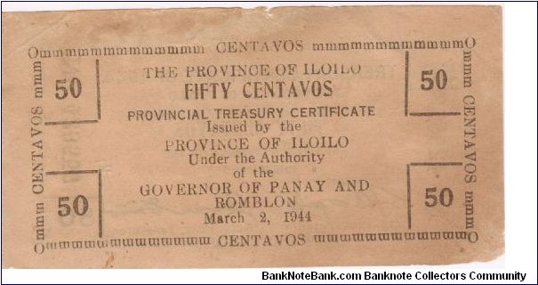 Banknote from Philippines year 1944