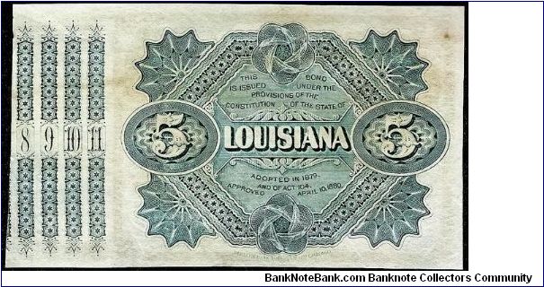 Banknote from USA year 1876