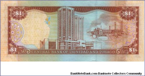 Banknote from Trinidad and Tobago year 2002