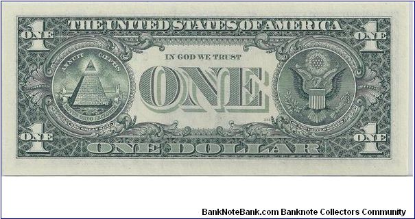 Banknote from USA year 1999