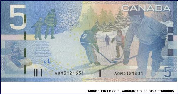 Banknote from Canada year 2006