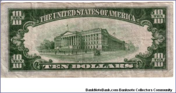 Banknote from USA year 1934