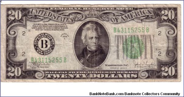 20$ Banknote