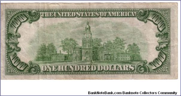 Banknote from USA year 1934