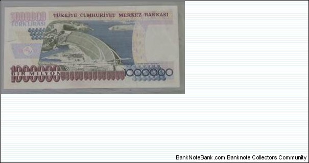 Banknote from Turkey year 1996