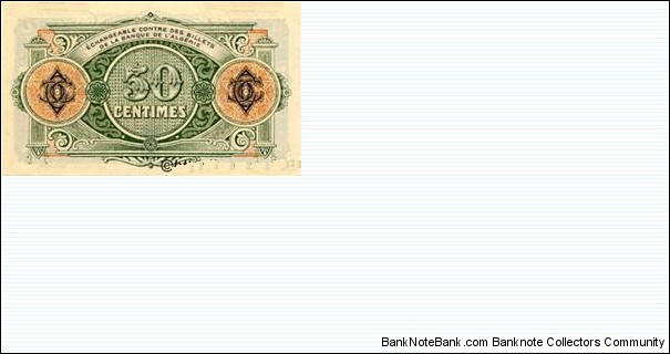 Banknote from Algeria year 1916