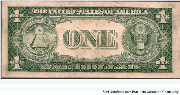 Banknote from USA year 1935