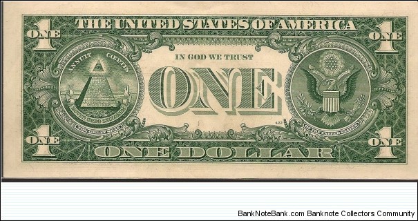 Banknote from USA year 1957