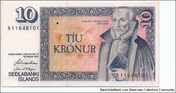 10 Kroner Banknote