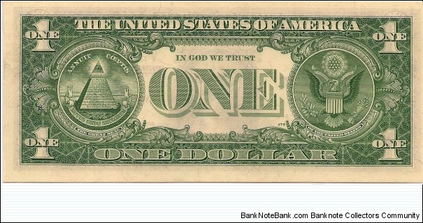 Banknote from USA year 1957