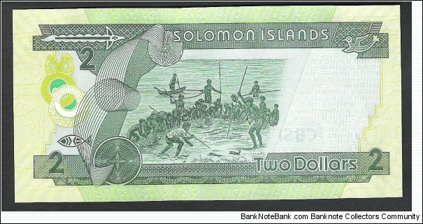 Banknote from Solomon Islands year 2006