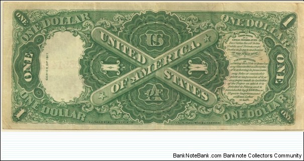 Banknote from USA year 1917